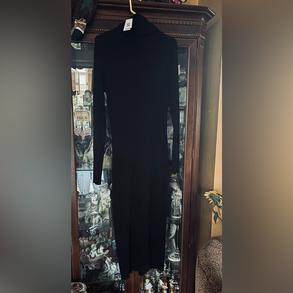 525 America Rib Dress |Turtleneck | Size L - Picture 10 of 16